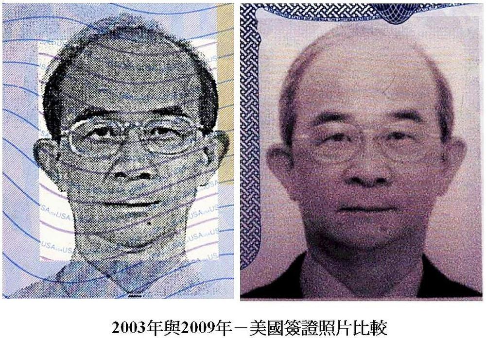 Huangov 2003. godine (lijevo) i 2009. godine, nakon što je počeo prakticirati Falun Gong 