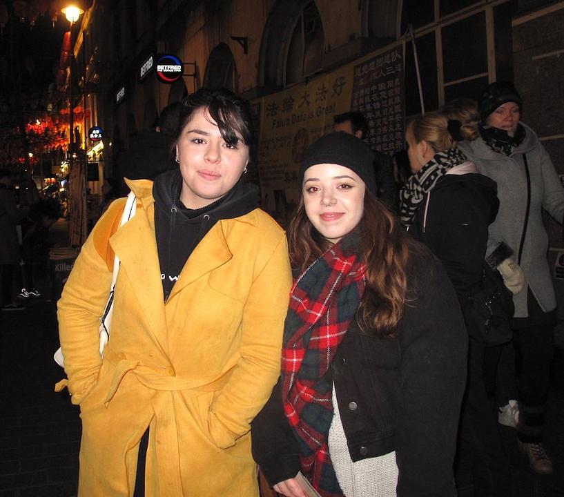 Raqual (lijevo) i Anna (desno) su iz Francuske.