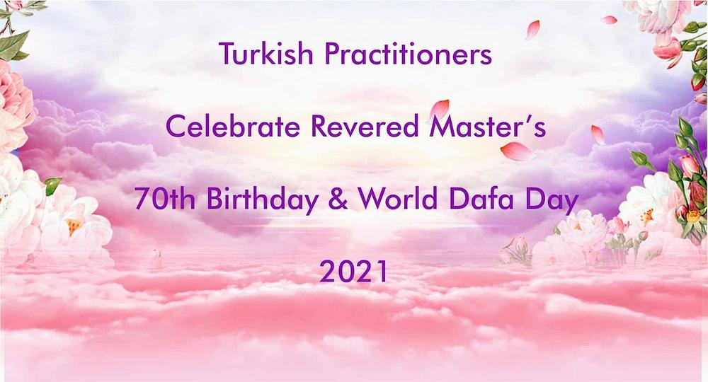Turski praktikanti slave Svjetski Dan Falun Dafa.