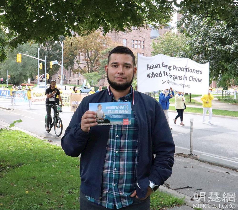 Miguel iz Venecuele je bio šokiran kada je čuo o zvjerstvima koje je KPK počinila u svom progonu Falun Dafa u Kini.