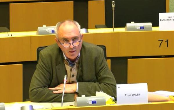 Poslanik Peter van Dalen na sjednici koju je održao Pododbor za ljudska prava Evropskog parlamenta (DEVE) 29. novembra 2021.