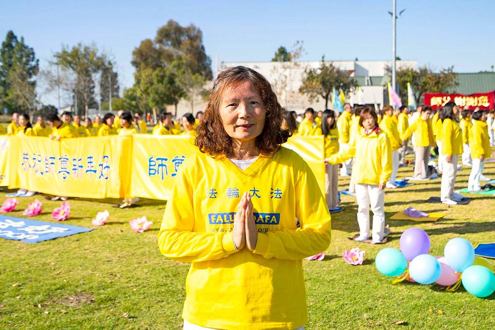 Gospođa Jane Yu Anderson je kazala da joj je Falun Dafa donio promijene u život.