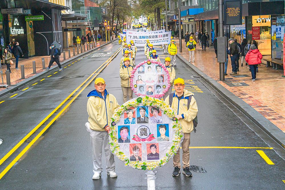 Parada praktikanata u Wellingtonu, Novi Zeland