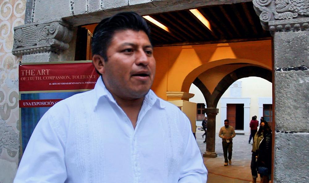 Luis Armando Olvera, gradonačelnik Mitle u državi Oaxaca 