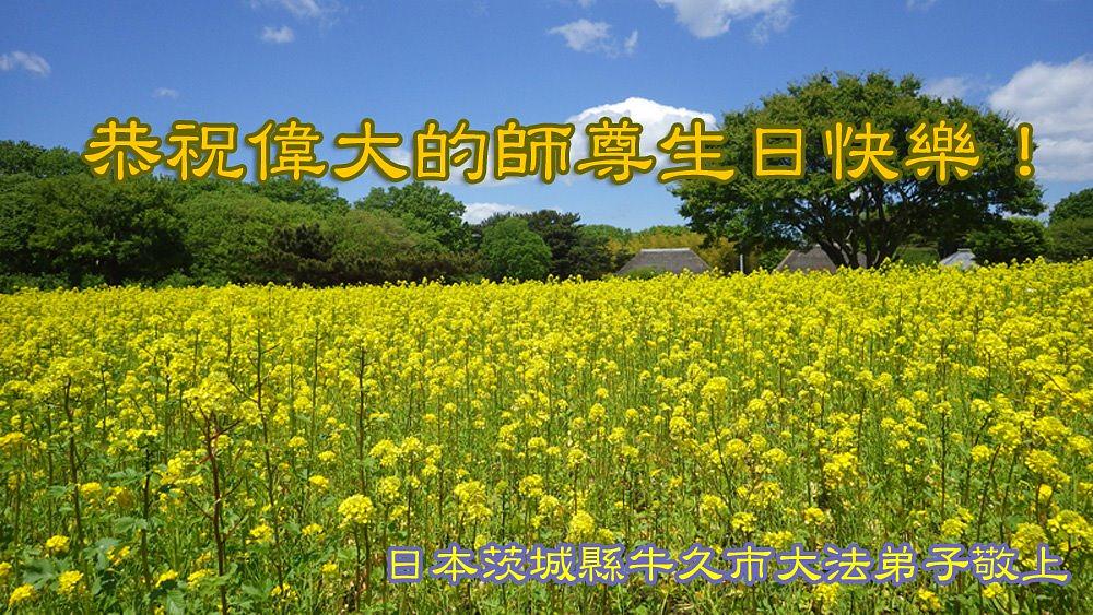   Japanski praktikanti slave Svjetski dan Falun Dafa.