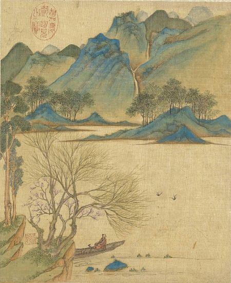  Slika proljetnog prizora od Ju Jie-a iz dinastije Ming (javna domena)
