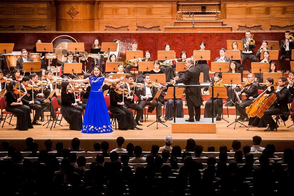 Nastup sopranistice Haolan Geng u Nacionalnoj koncertnoj dvorani u Taipeiu