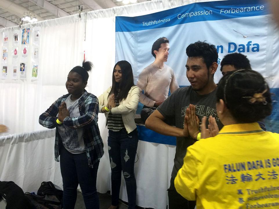 Neki su učili Falun Gong vježbe