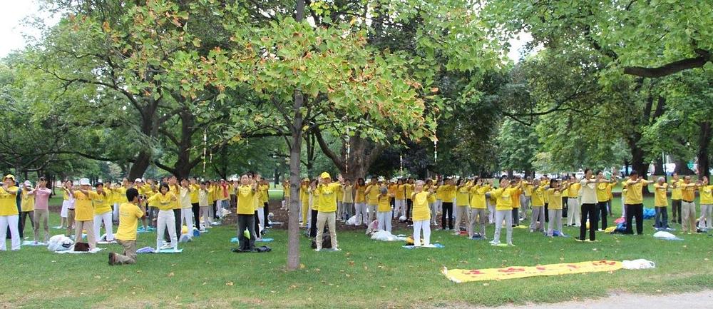 Demonstracija mirnih i nježnih vježbi.