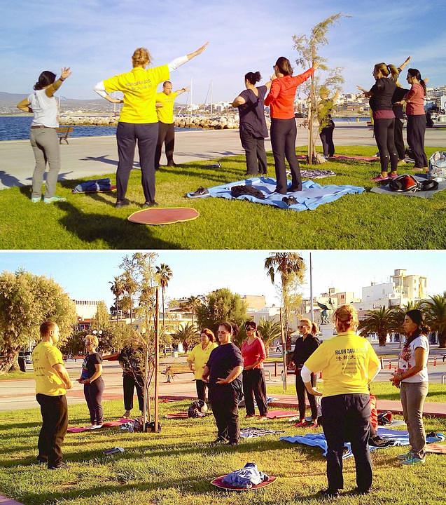 Mnogi su komentirali da su mogli osjetiti snažno energetsko polje vježbajući Falun Gong