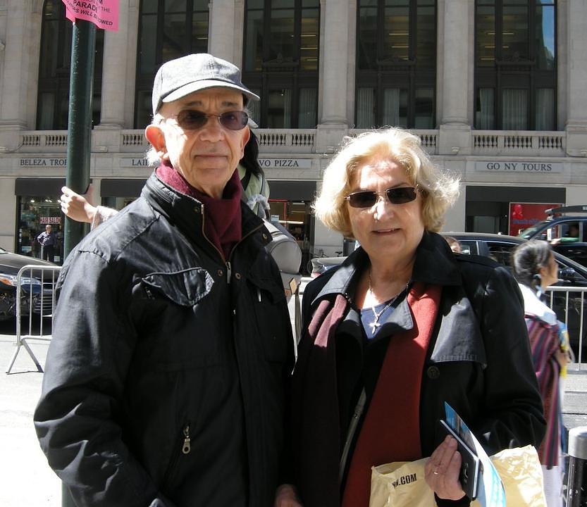 Edison i njegova supruga Melisa su turisti iz Brazila. Edison kaže da ga je parada veoma dirnula.