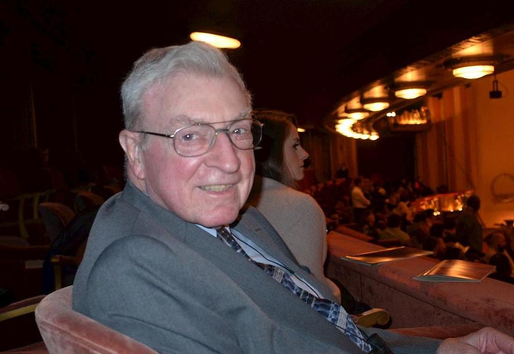 Gil Ostdiek, profesor teologije, u Civic Opera House u Čikagu, Illinois, 28. decembra 2018. godine