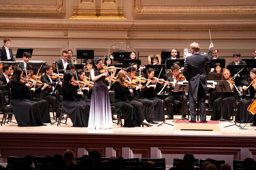 Solo nastup violinistice Fione Zheng