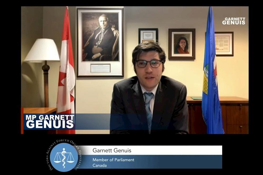 Kanadski zastupnik Garnett Genuis 