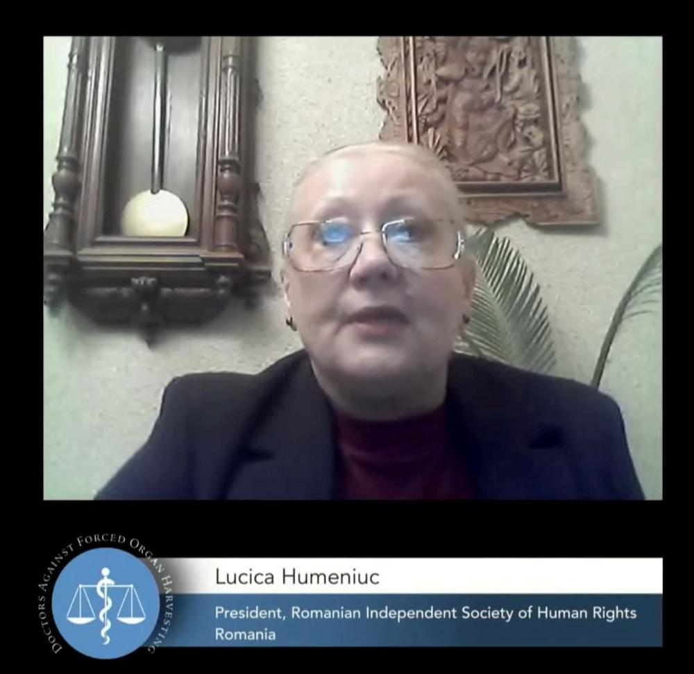 Lucica Humeniuc, predsjednica Rumunjskog nezavisnog društva za ljudska prava 