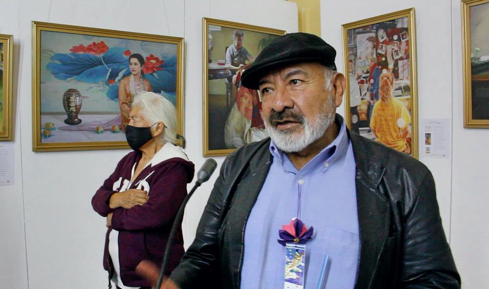 Slikar Martin Rojas smatra izložbu veoma važnom i za umjetnike i za mlađe generacije.