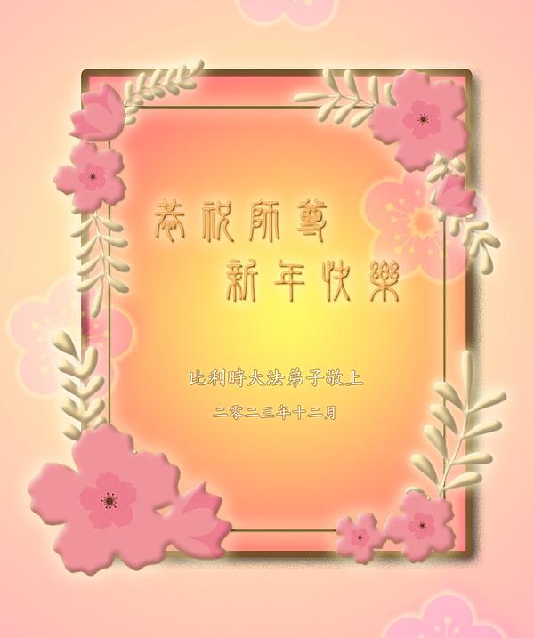 Belgijski praktikanti su poslali svoje čestitke.