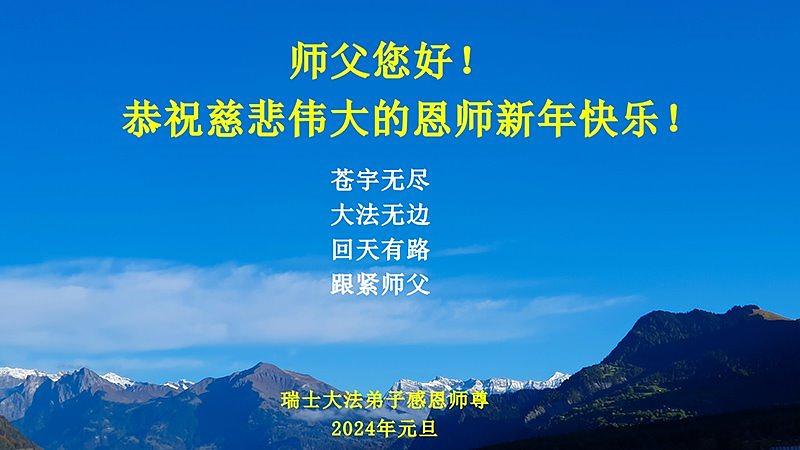 Švajcarski praktikanti su zahvalni Učitelju što ih vodi putem kultivacije.