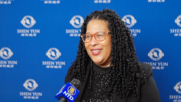 Članica pokrajinskog parlamenta Andrea Hazell na nastupu Shen Yun u Torontu 4. aprila. (NTD Televizija)