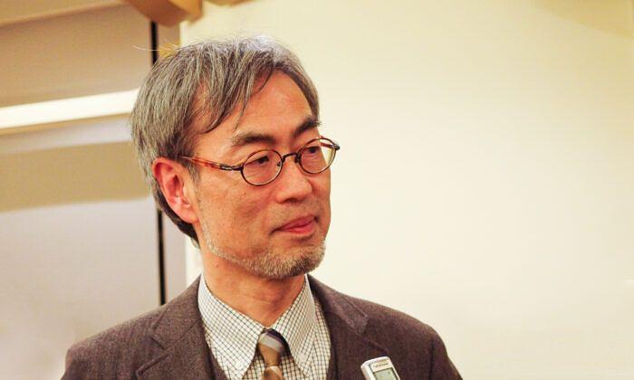 Hirose Yukio prisustvovao je predstavi Shen Yun u Prefekturnom umjetničkom kazalištu Aichi u Japanu, 25. prosinca 2019. godine.